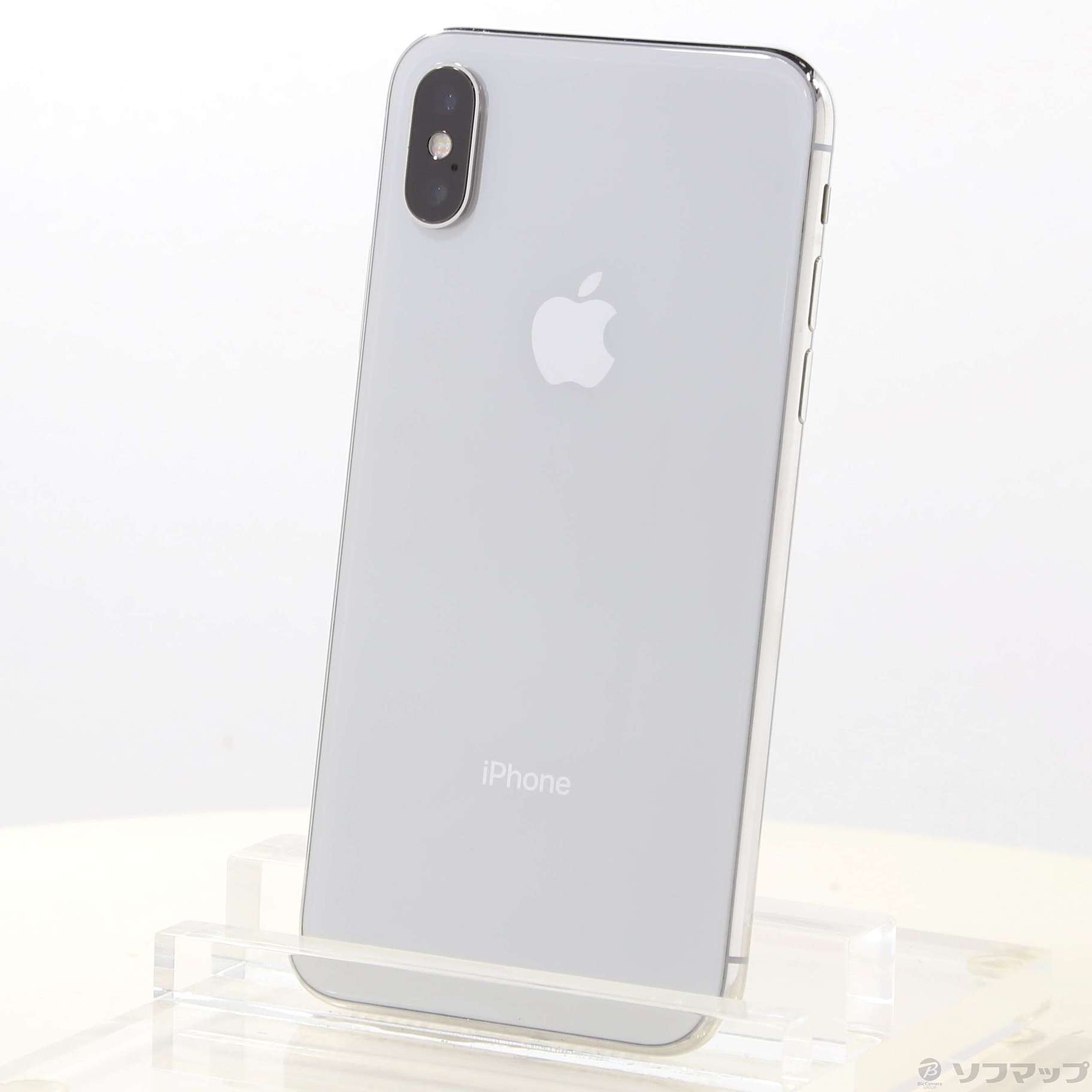 中古】iPhoneX 64GB シルバー MQAY2J／A SIMフリー [2133044202333