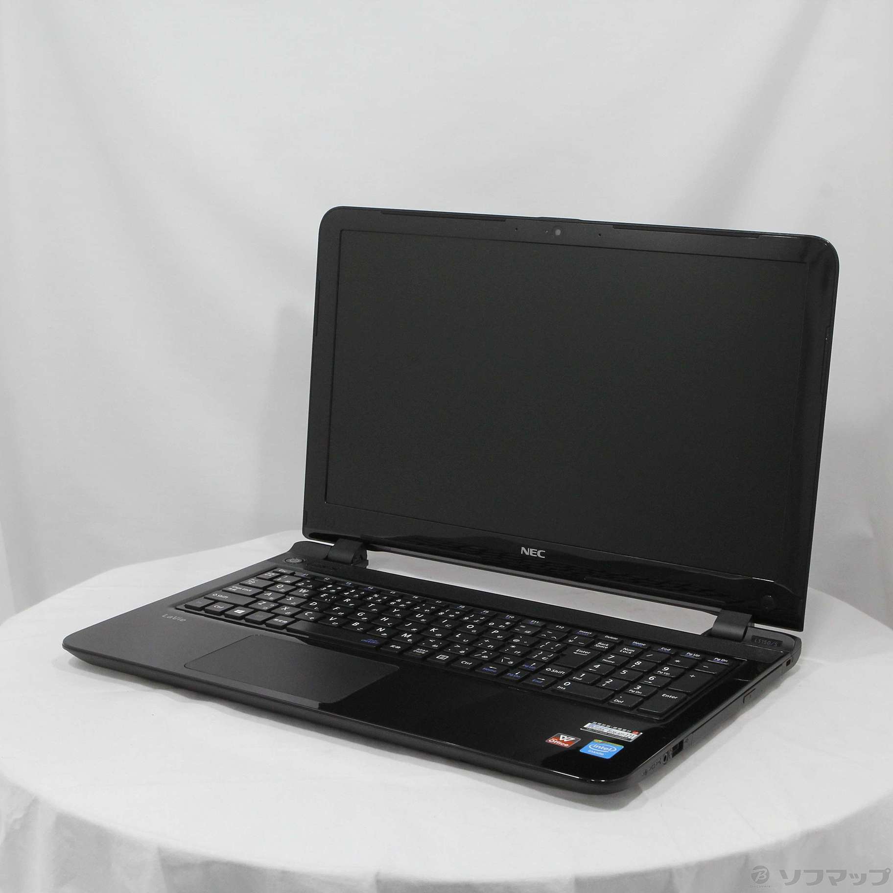 中古】格安安心パソコン LaVie S PC-LS150SSB スターリーブラック