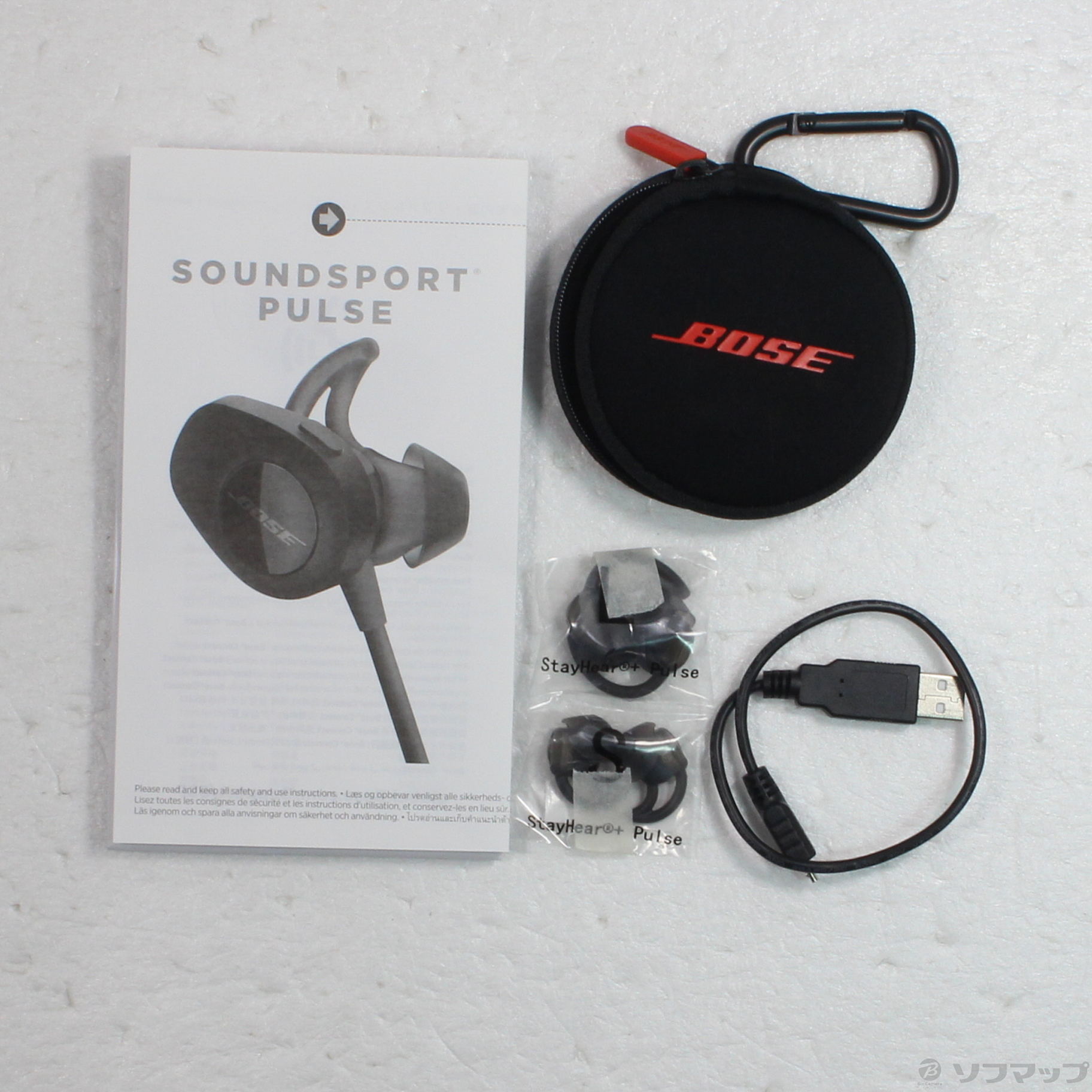 中古】SoundSport Pulse wireless headphone RED パワーレッド