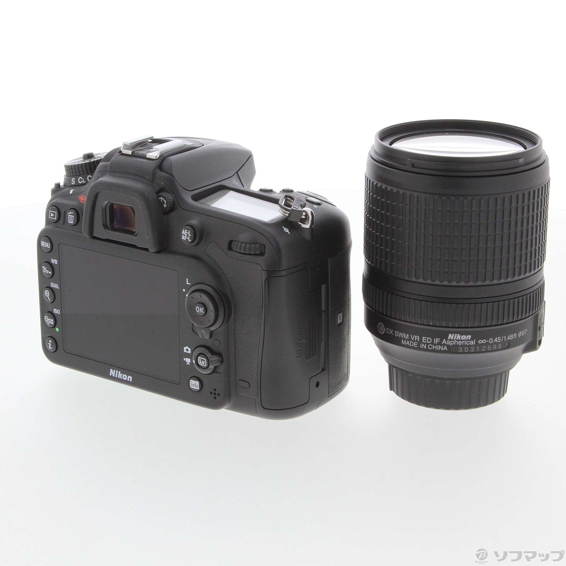中古】Nikon D7200 18-140 VRレンズキット (2416万画素／SDXC