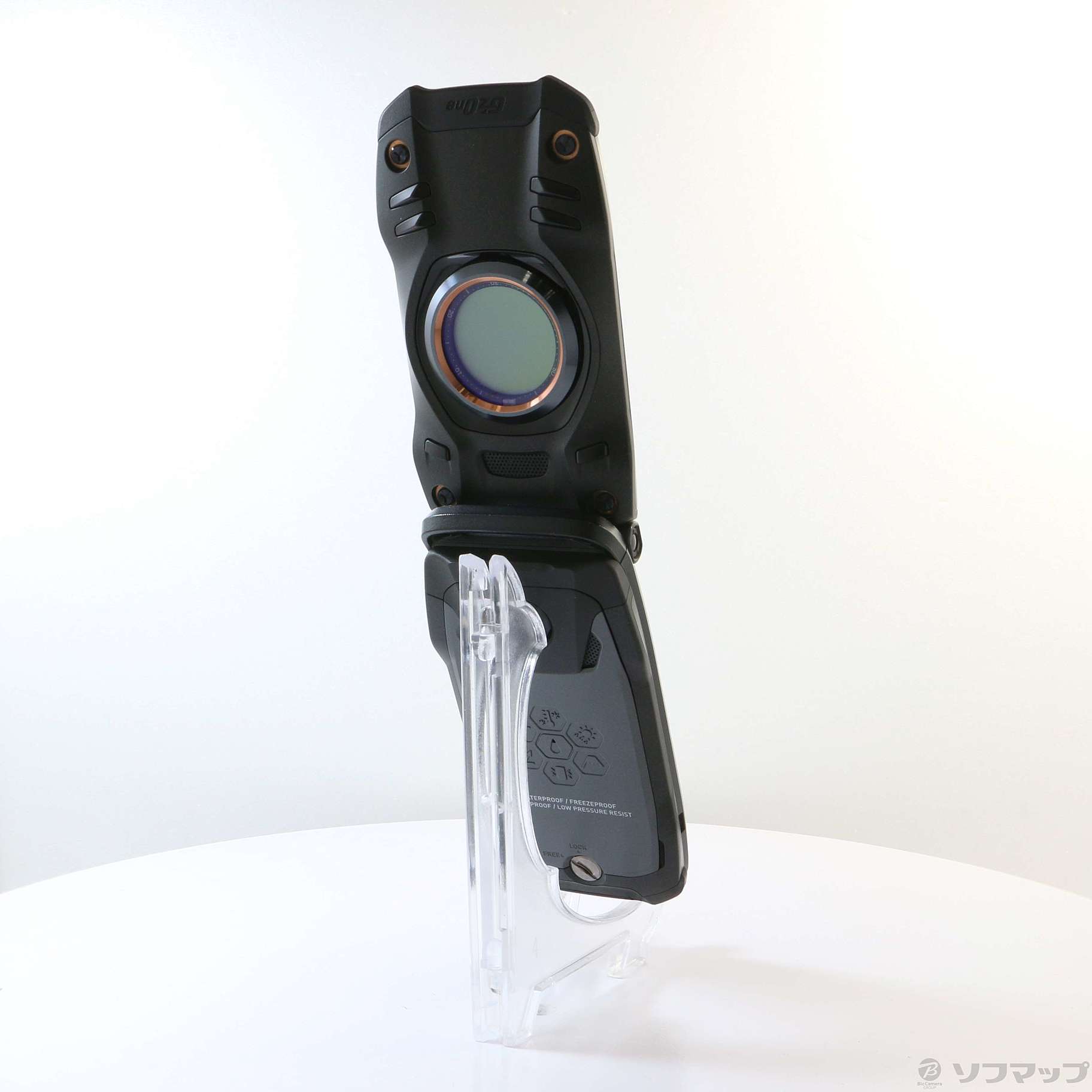 中古】GzOne TYPE-XX KYY31 ソリッドブラック auロック解除SIMフリー