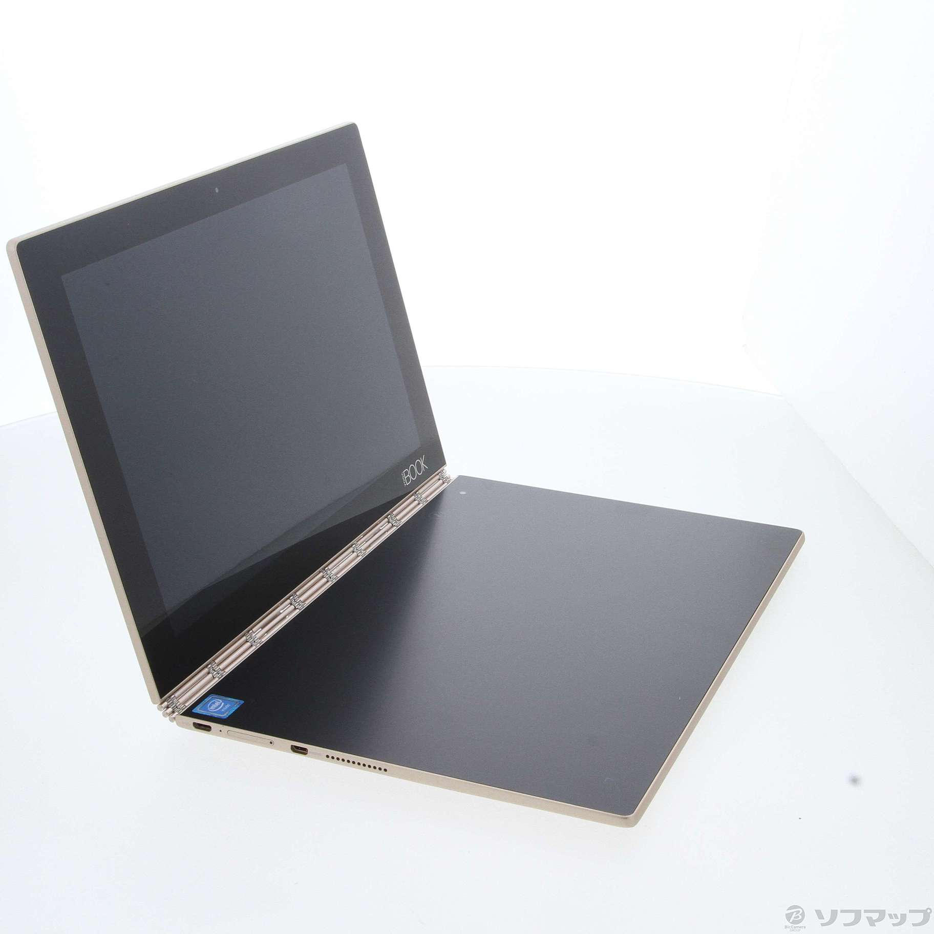 中古】YOGA BOOK 64GB シャンパンゴールド YB1-X90F Wi-Fi