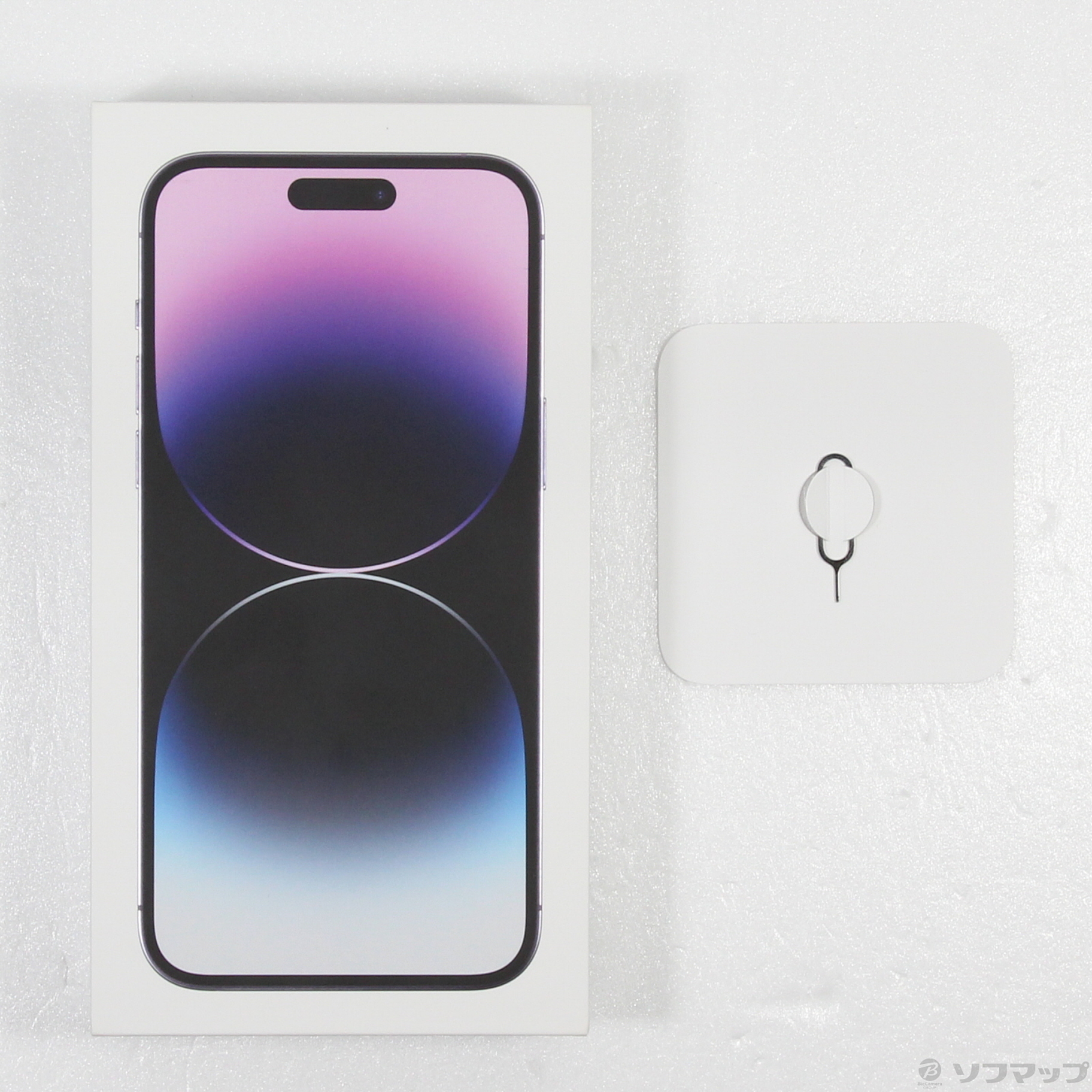 中古】iPhone14 Pro Max 256GB ディープパープル MQ9E3J／A SIMフリー