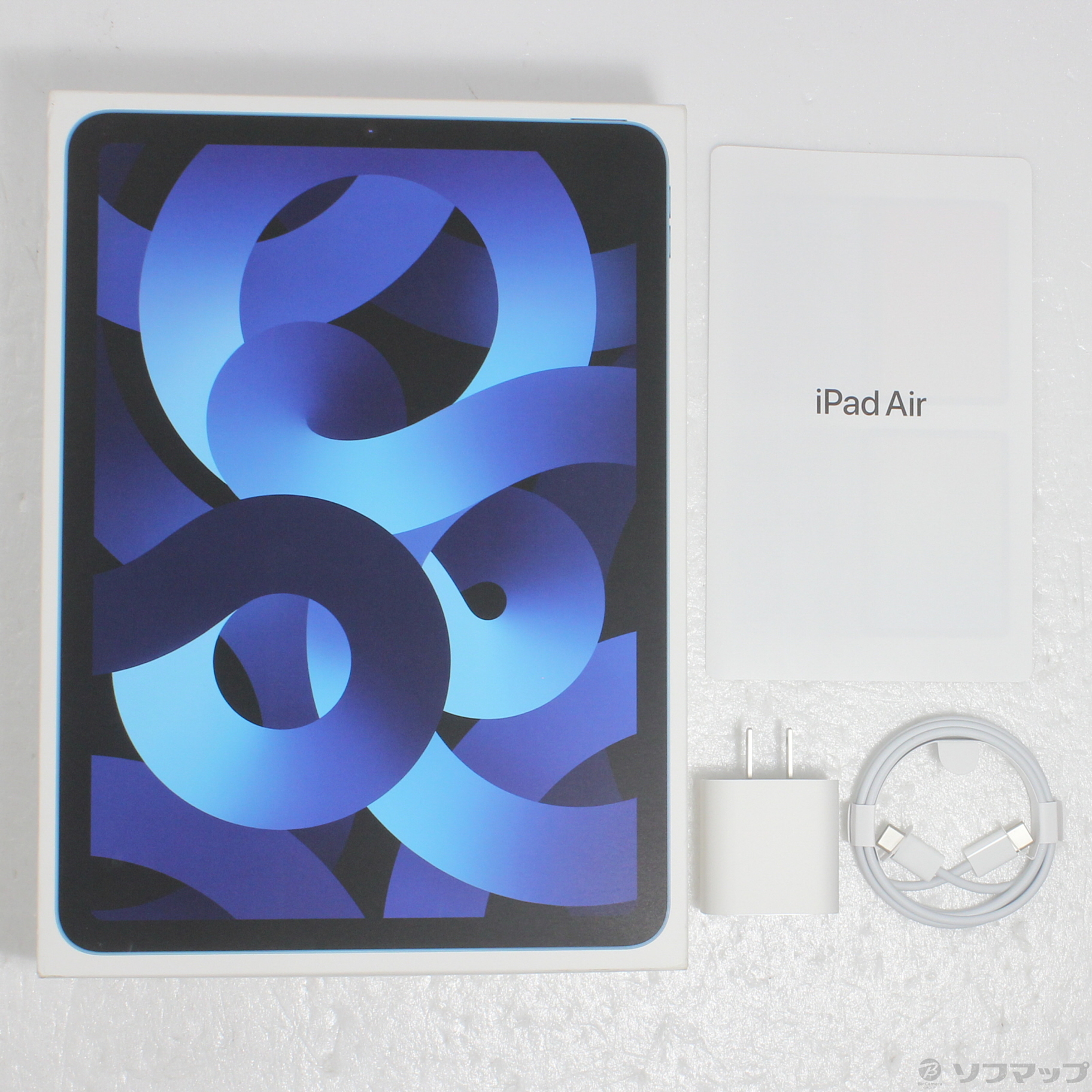 中古】iPad Air 第5世代 256GB ブルー MM9N3J／A Wi-Fi [2133056411679
