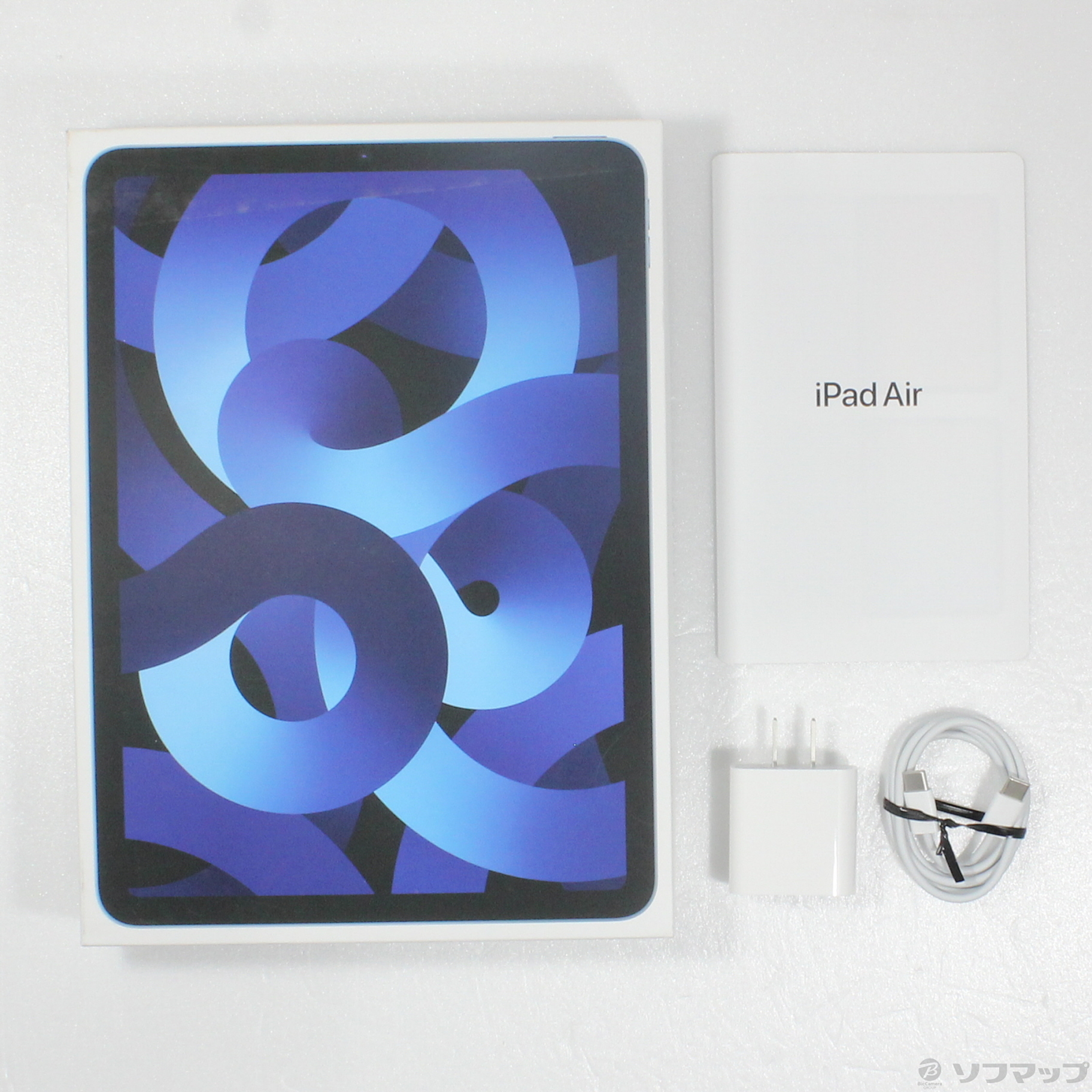 中古】iPad Air 第5世代 256GB ブルー MM9N3J／A Wi-Fi [2133058414371
