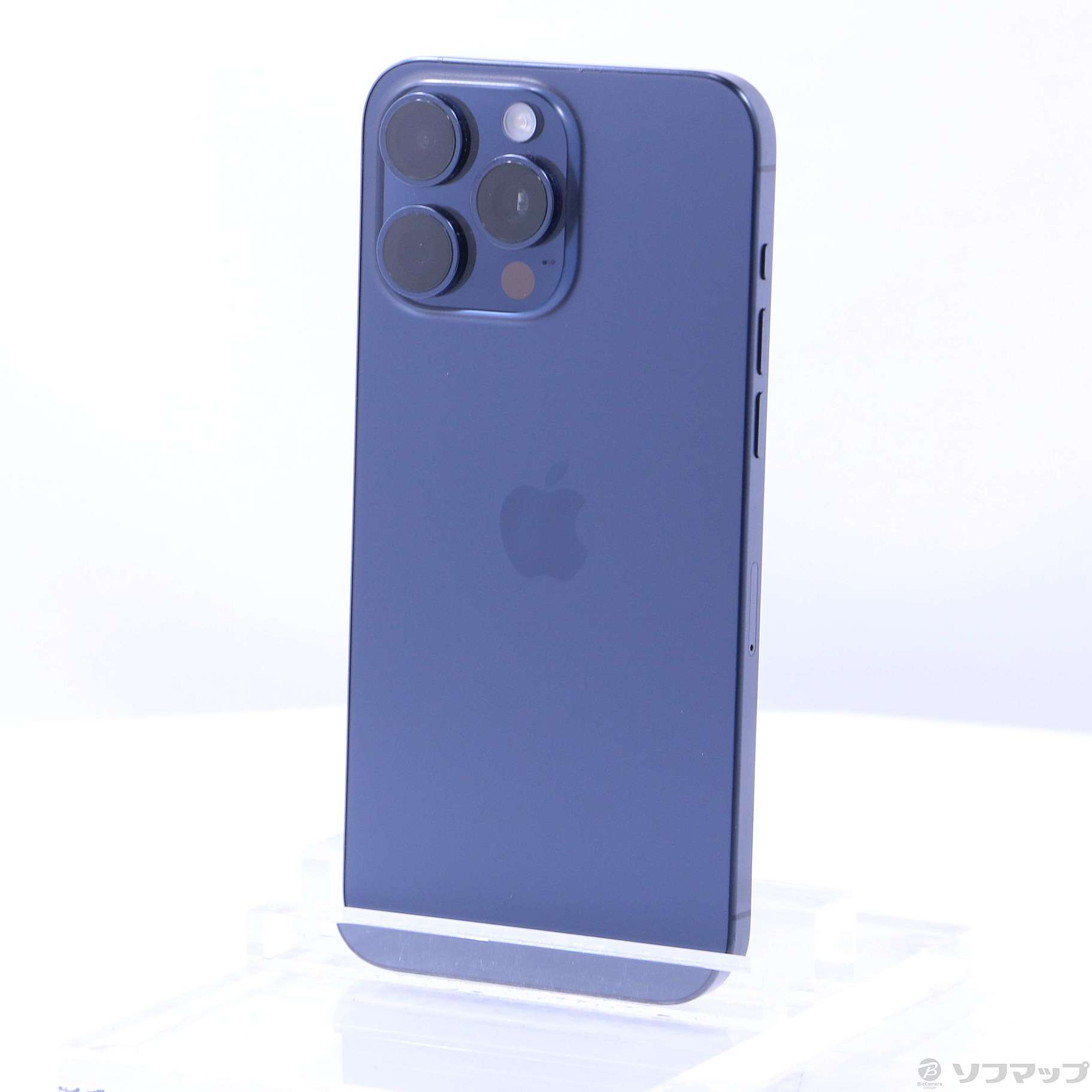 中古】iPhone15 Pro Max 512GB ブルーチタニウム MU6X3J／A SIMフリー