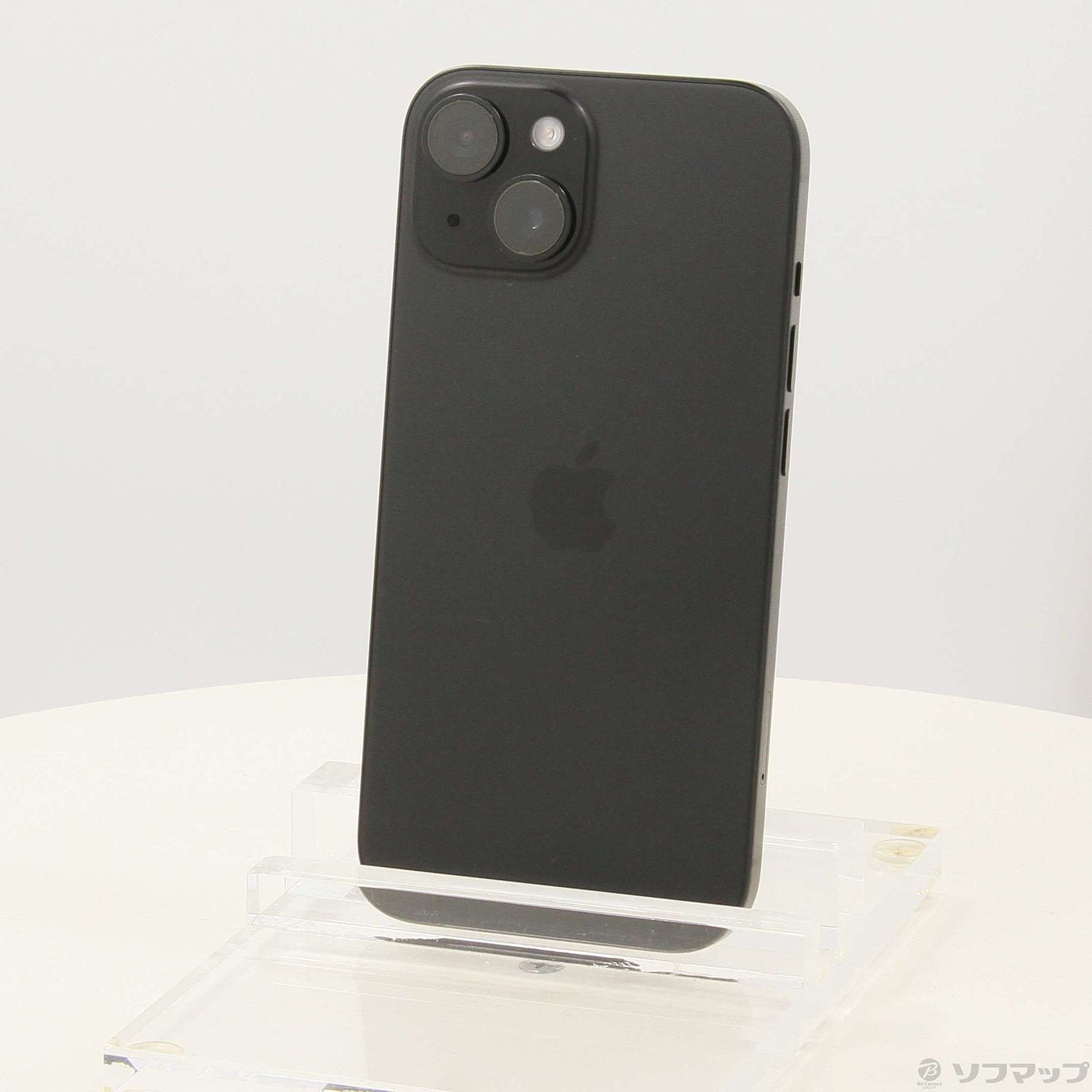 中古】iPhone15 256GB ブラック MTMN3J／A SIMフリー [2133058579377