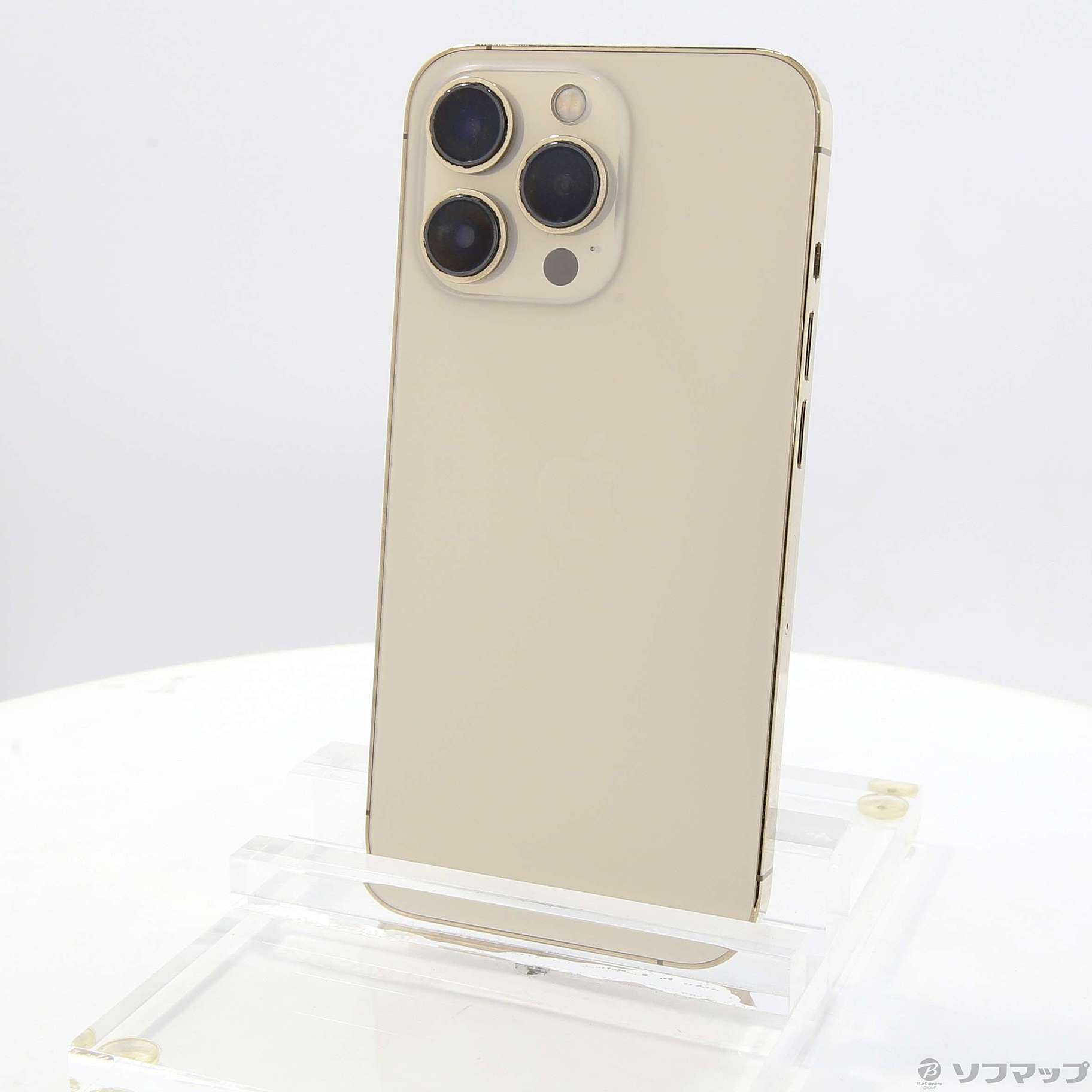 中古】iPhone13 Pro 128GB ゴールド MLUH3J／A SIMフリー