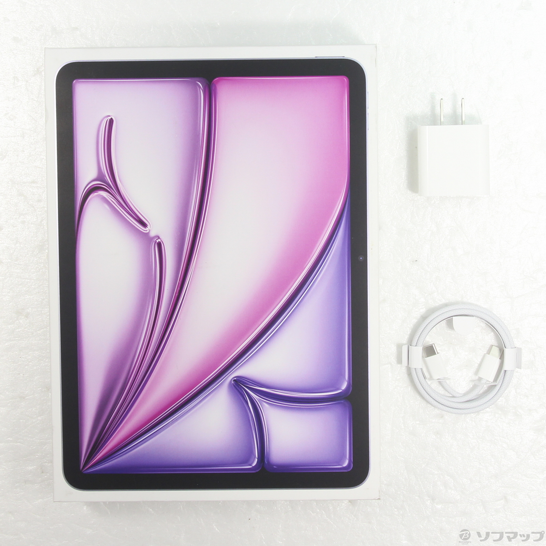 中古】iPad Air 11インチ 第6世代 128GB パープル 3M673J／A Wi-Fi