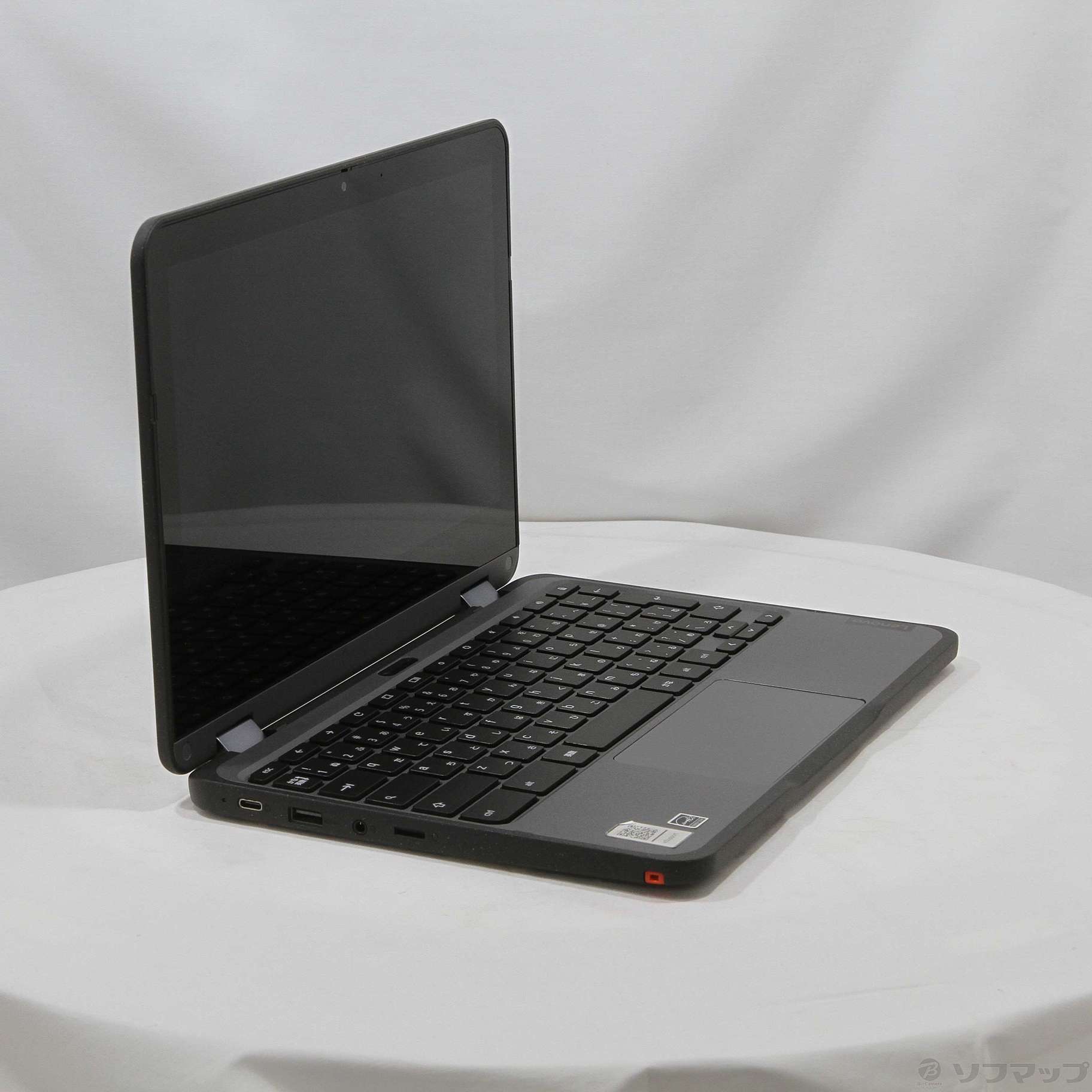 中古】Lenovo 300e Chromebook Gen3 82JA0009JP ダークグレー ［AMD