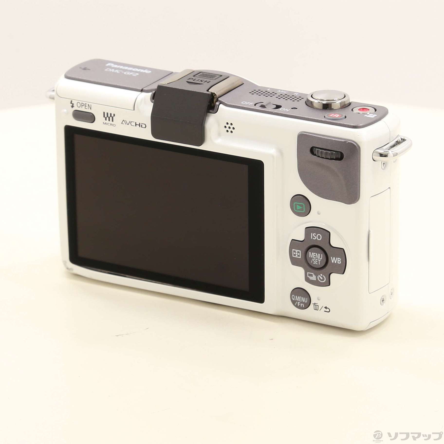 中古】LUMIX DMC-GF2-W ボディ (シェルホワイト) (1210万画素／SDXC