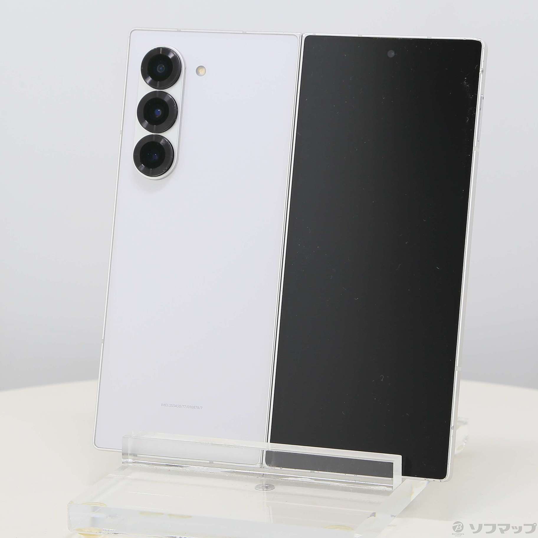 中古】Galaxy Z Fold6 256GB ホワイト SMF956 SIMフリー