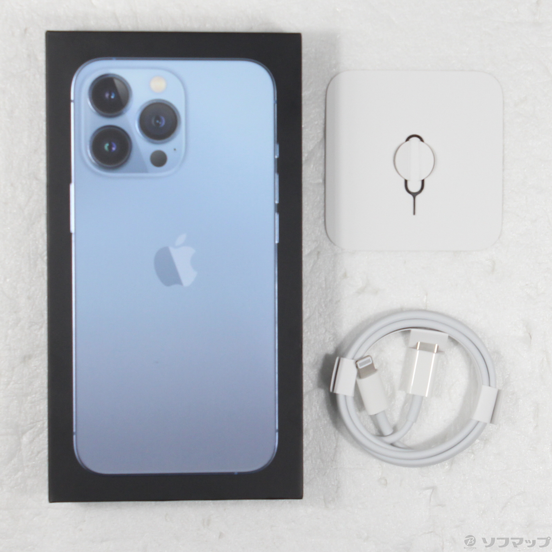 中古】iPhone13 Pro 256GB シエラブルー MLUU3J／A SIMフリー