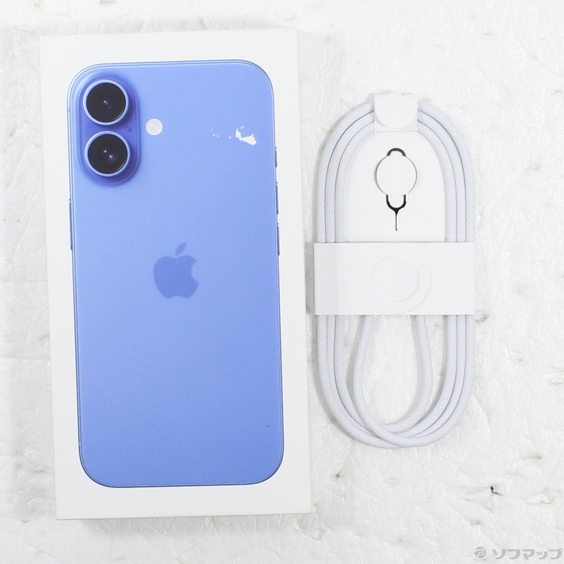 中古】iPhone16 128GB ウルトラマリン 3N394J／A SIMフリー