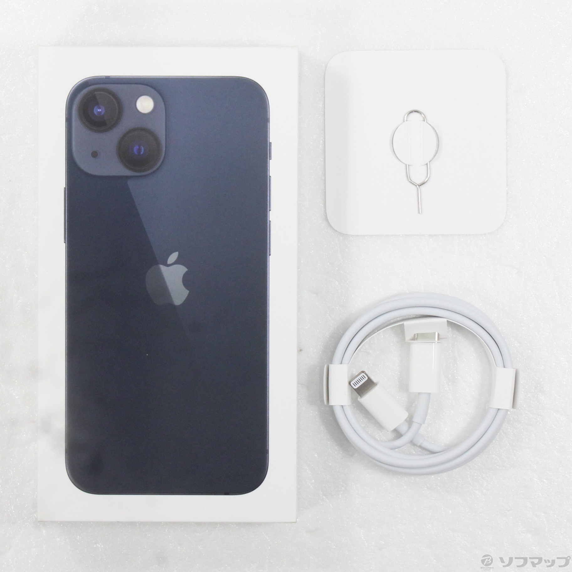 中古】iPhone13 mini 256GB ミッドナイト MLJJ3J／A SIMフリー