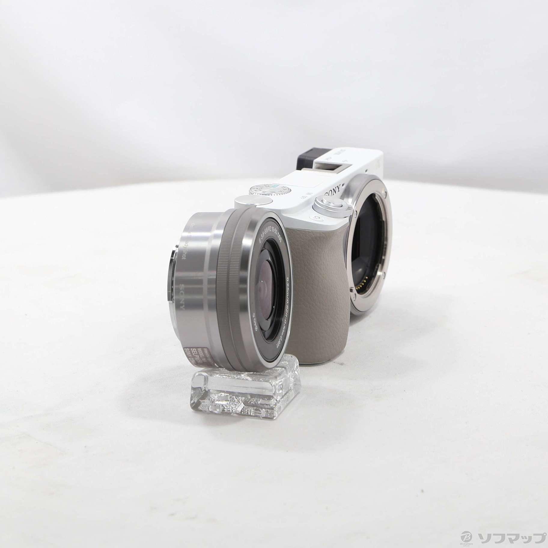 中古】α6100 ILCE-6100L パワーズームレンズキット ホワイト