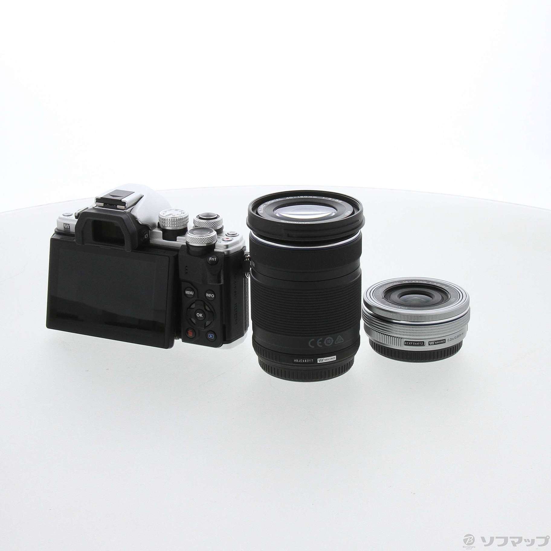 中古】OM-D E-M10 MarkII ダブルズームキット (シルバー