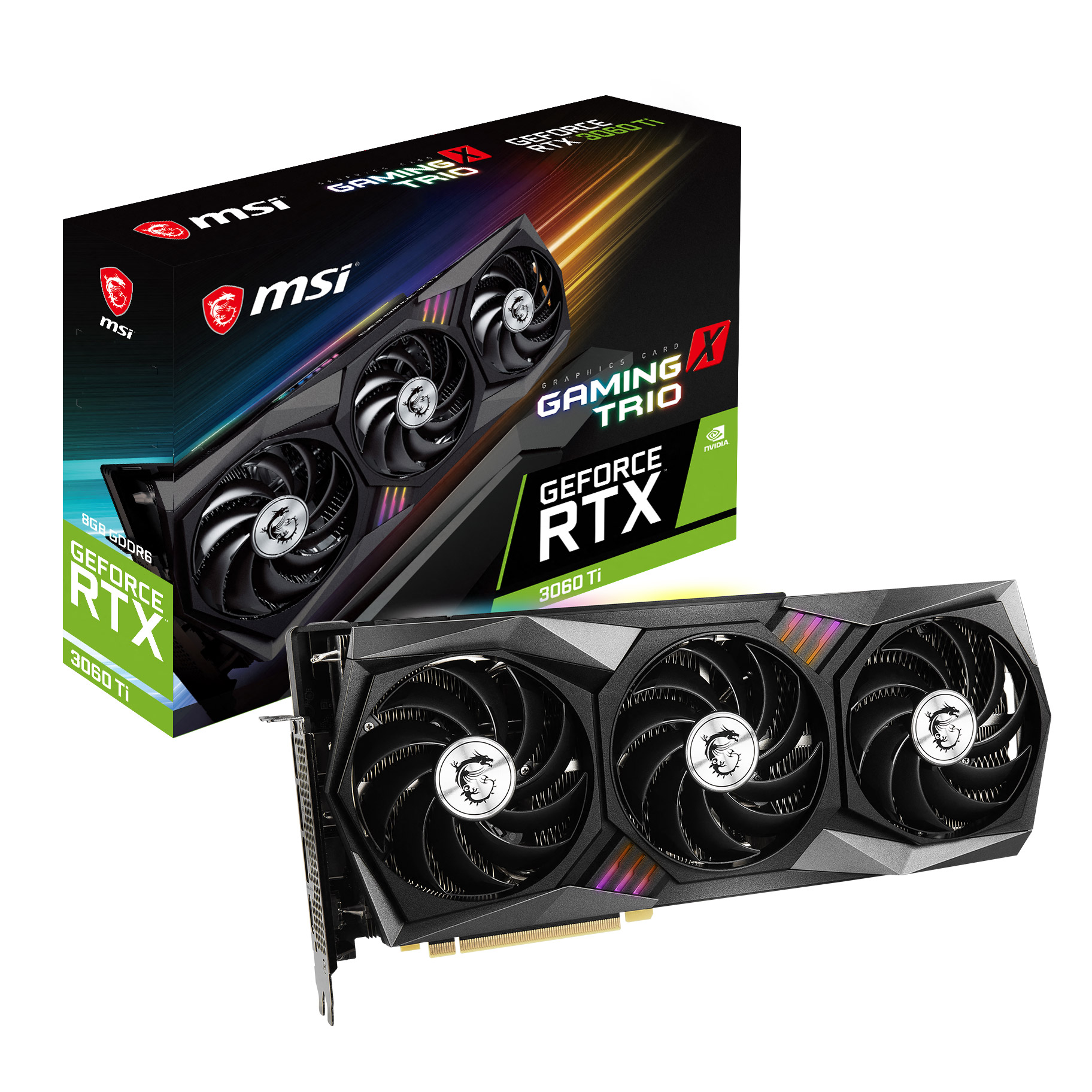 グラフィックボード GeForce RTX 3060 Ti GAMING X TRIO ［GeForce RTX