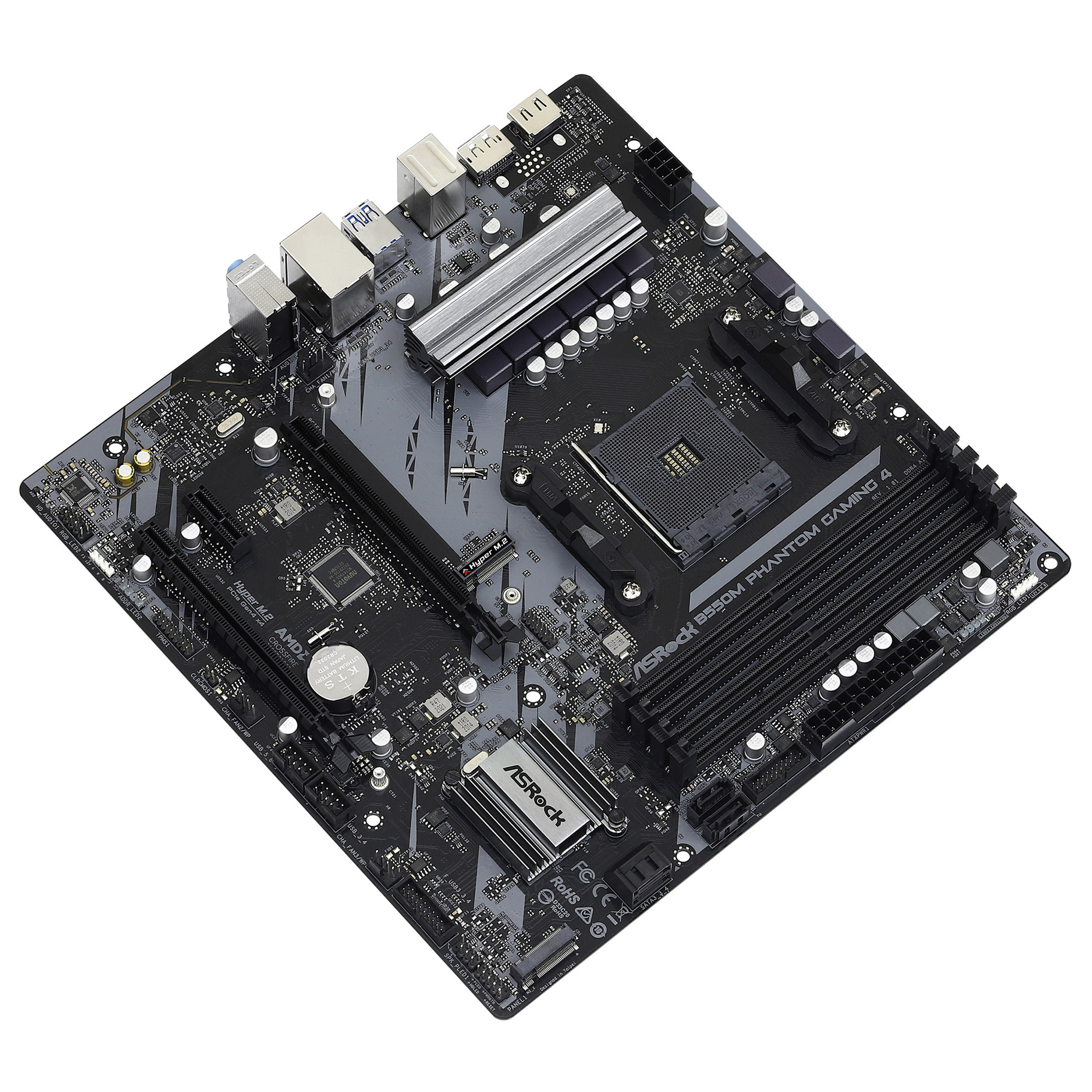 マザーボード B550M Phantom Gaming 4 ［MicroATX /Socket AM4］｜の