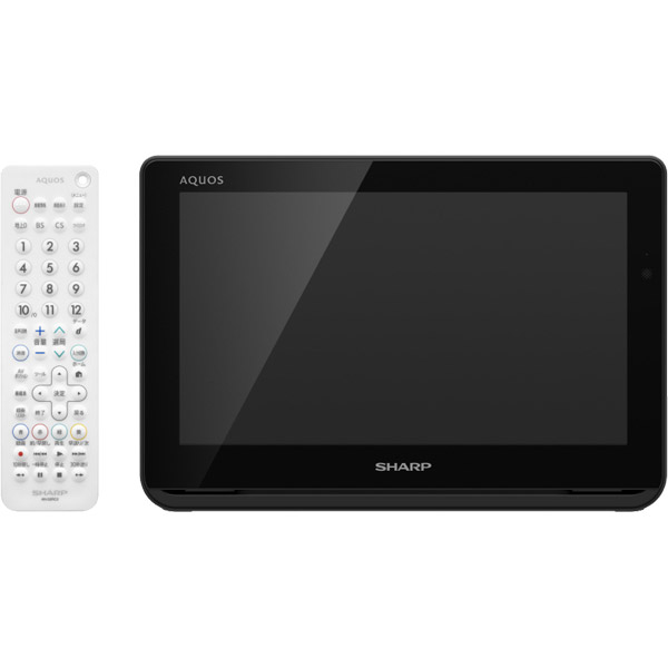 2T-C12AF B ブラック【12V型】【防水対応】ポータブルテレビ AQUOS