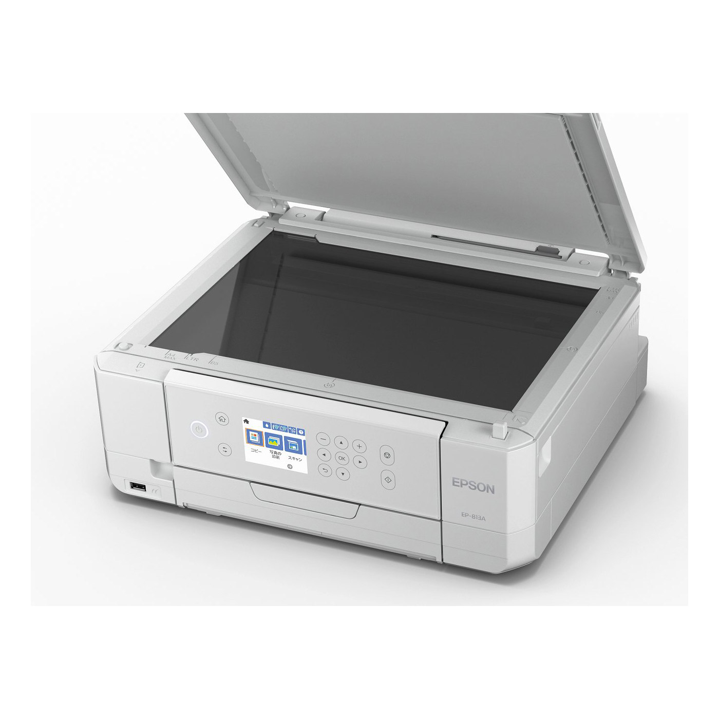 ジャンク品 EPSON EP-813A インクジェットプリンター インク2本付