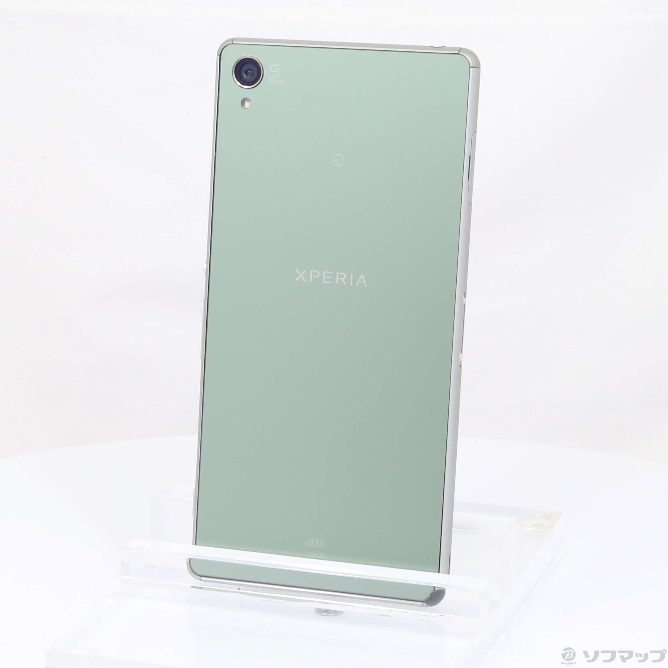 中古】Xperia Z3 32GB シルバーグリーン SOL26 au [2133021529682