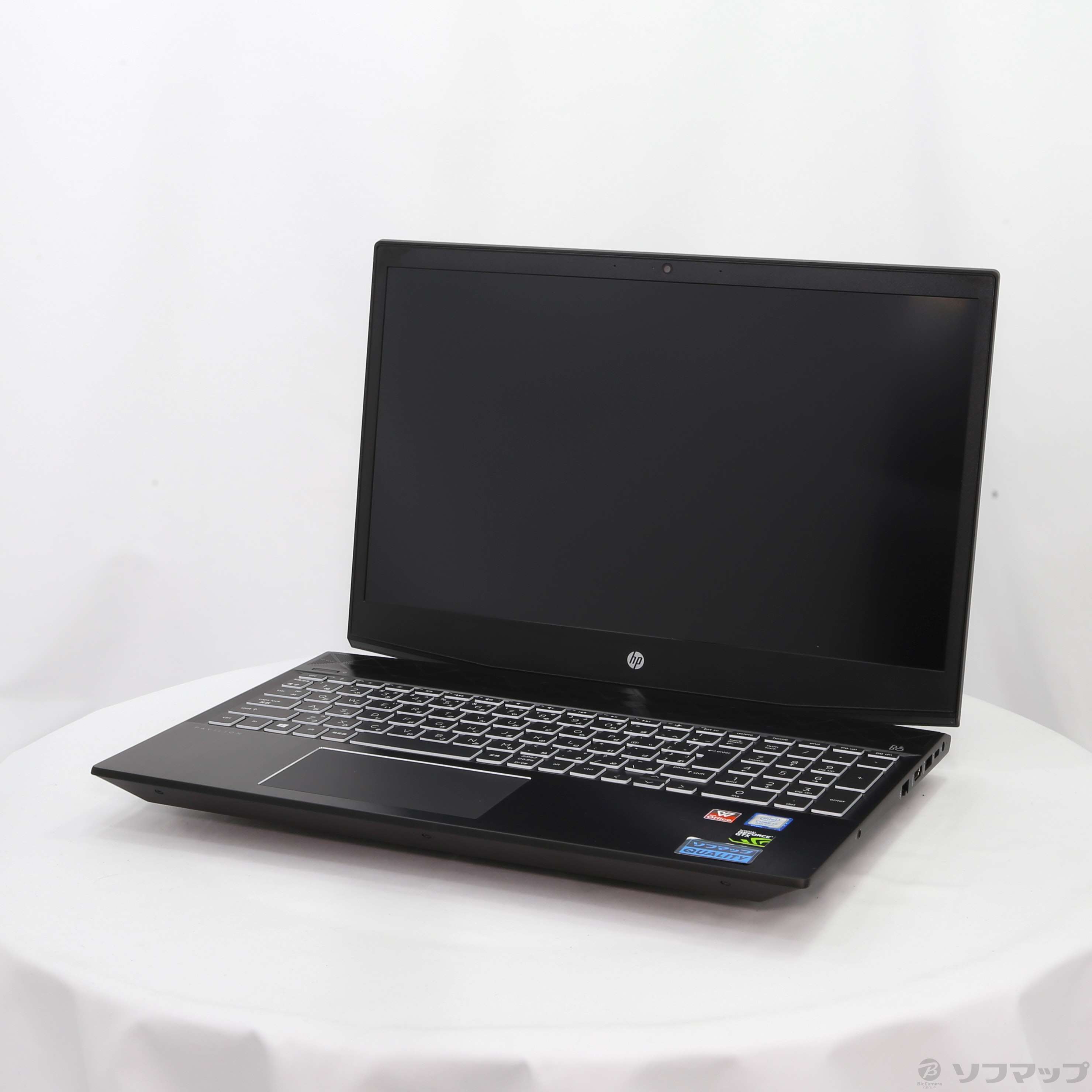 中古】HP Pavilion Gaming 15-cx0107TX 4KZ14PA#ABJ シャドウブラック