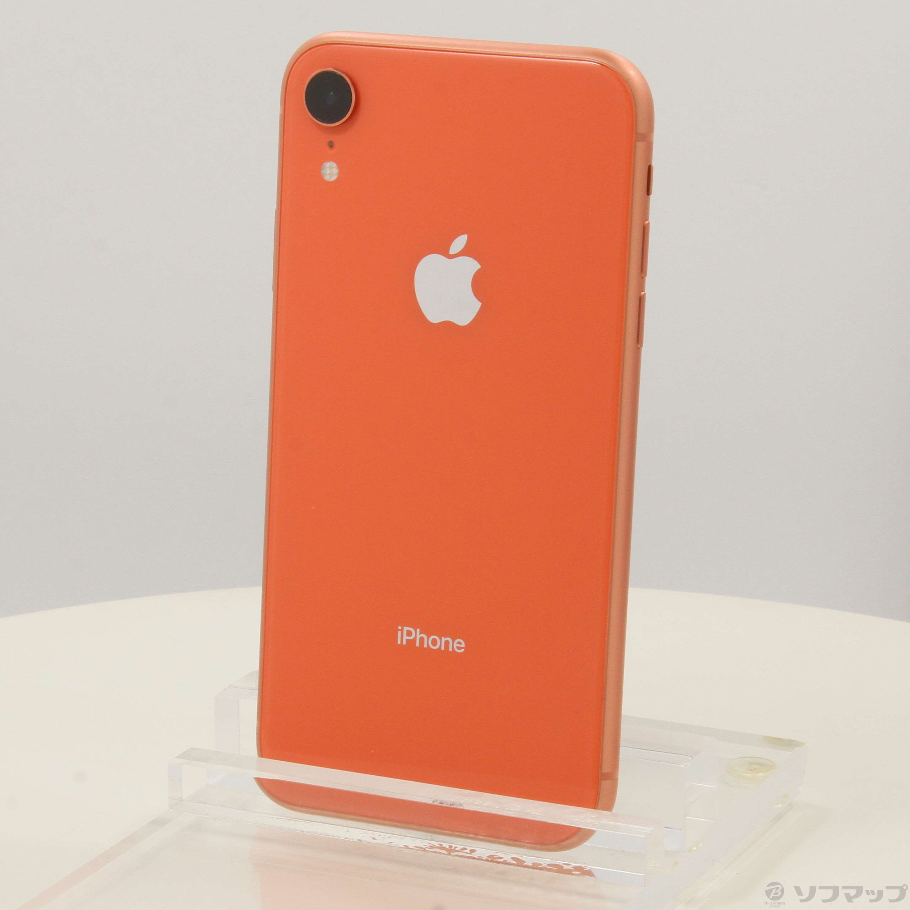 中古】iPhoneXR 128GB コーラル MT0T2J／A SIMフリー [2133059602807