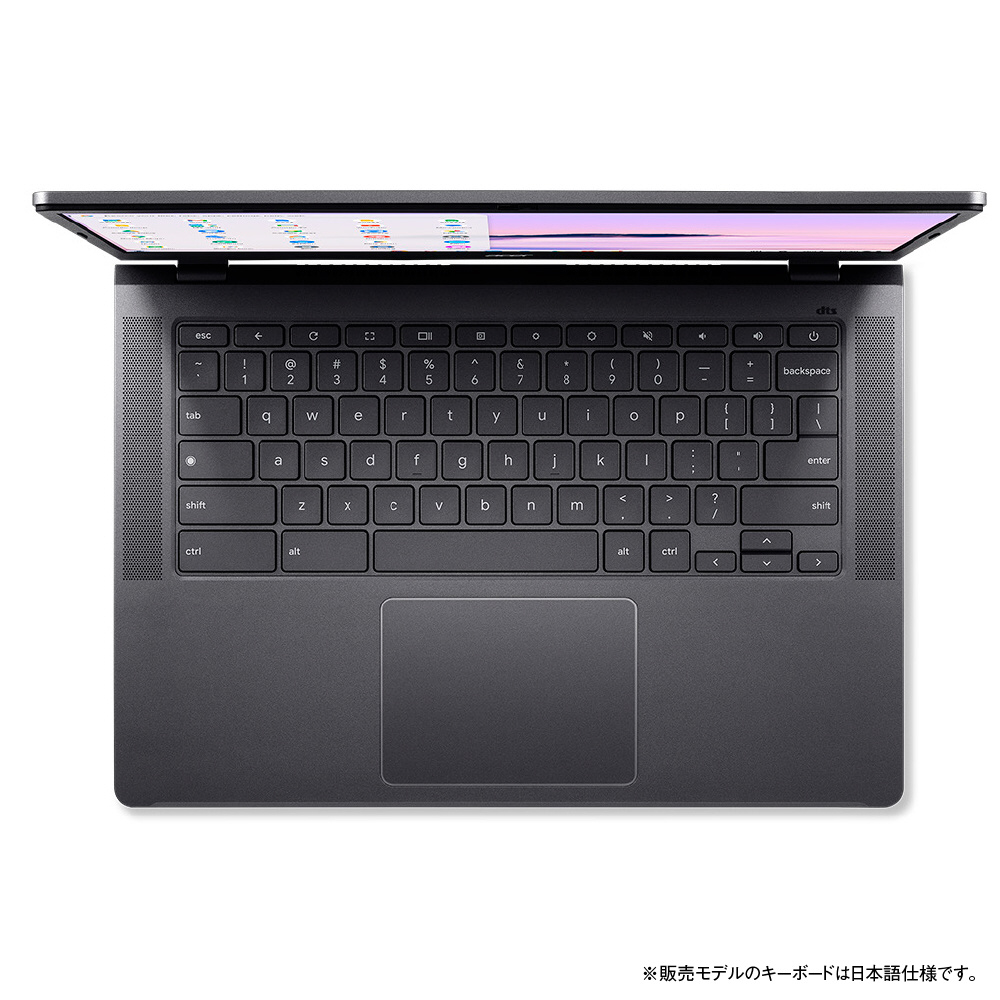 ノートパソコン Chromebook Plus 514 スチールグレイ CB514-4HT-N38Q