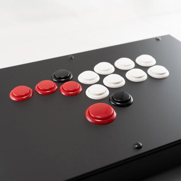 レバーレスアーケードコントローラー FightBox F8 R3L3 ブラック F8