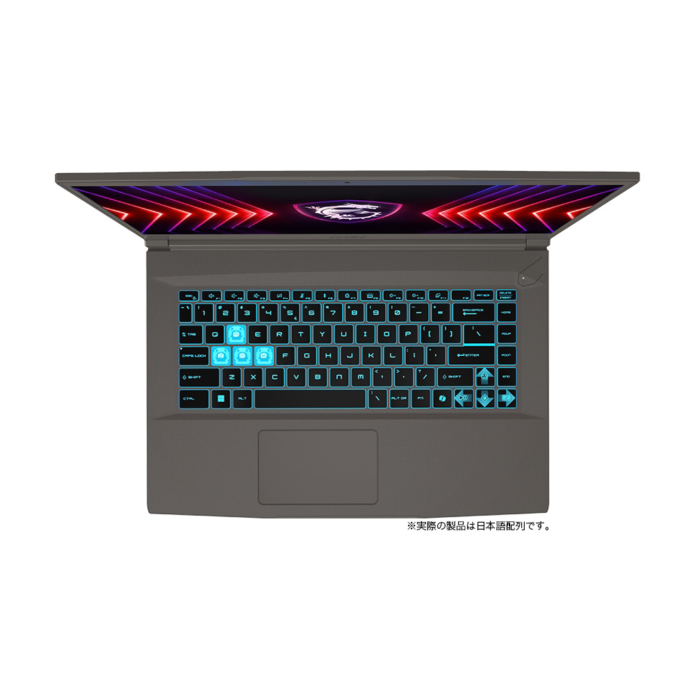 ゲーミングノートパソコン Thin 15 B13V コスモスグレイ Thin-15-B13VF