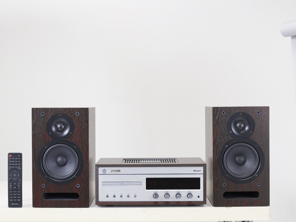 ミニコンポ SANSUI SMC-500BT ［ワイドFM対応 /Bluetooth対応］｜の