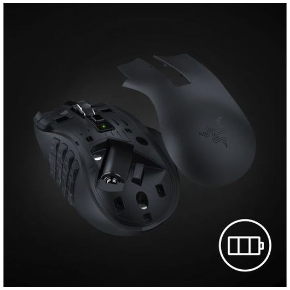 ゲーミングマウス Naga V2 HyperSpeed RZ01-03600100-R3A1 ［光学式