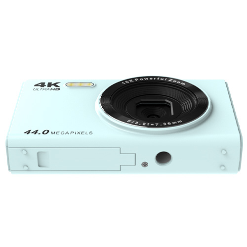 デジタルカメラ 4400万画素 4K録画 32GBカード付 ブルー｜の通販は