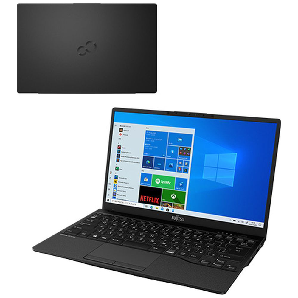 ノートパソコン LIFEBOOKUH-X/E3 ピクトブラック FMVUXE3B ［13.3型