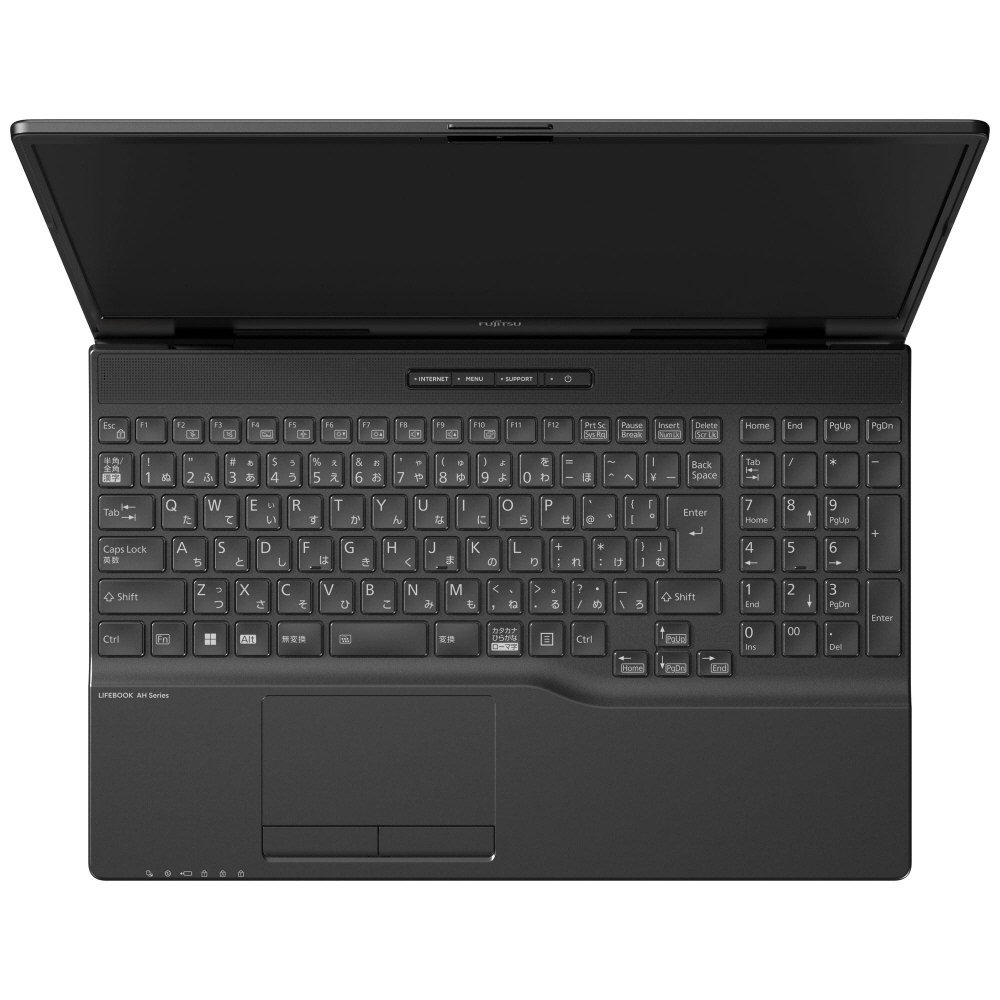 ノートパソコン FMV LIFEBOOK AH54/H ブライトブラック FMVA54HB2