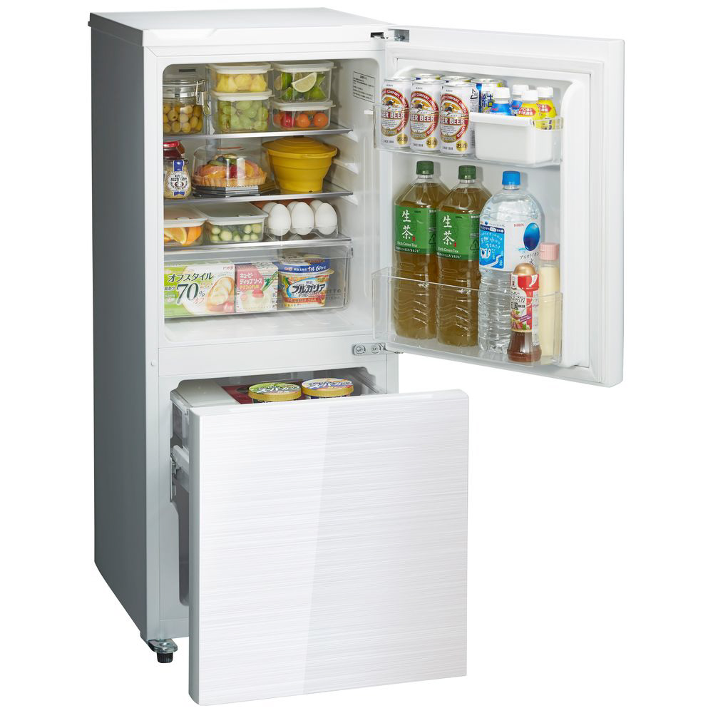 冷蔵庫 ホワイト HR-G13B-W ［134L /2ドア /右開きタイプ］｜の通販は