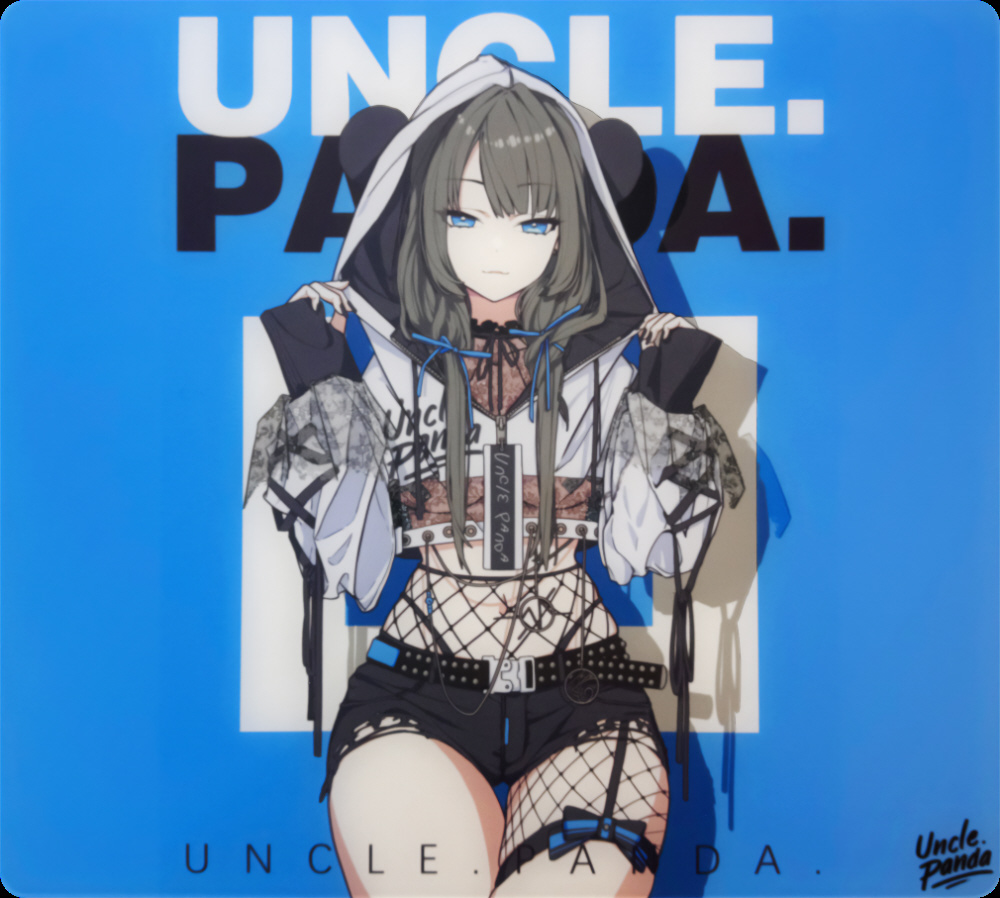 Uncle Panda ガラスマウスパッド ブルー｜の通販はソフマップ[sofmap]