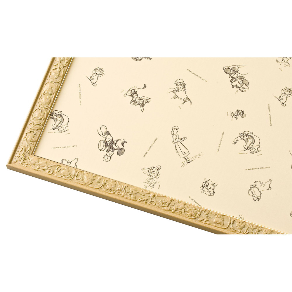 ディズニー専用 アートフィギュアパネル1000ピース用パズルフレーム