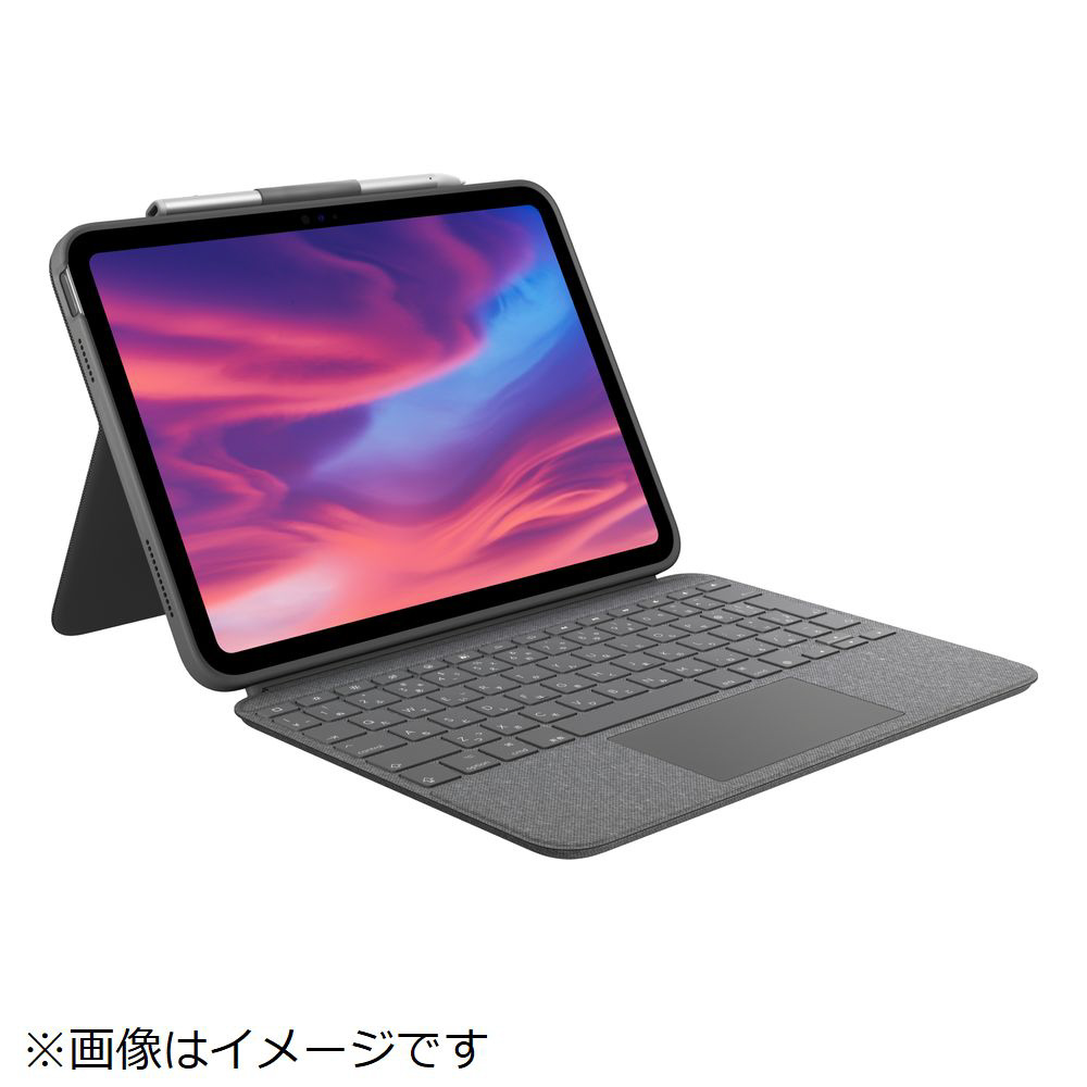10.9インチ iPad（第10世代）用 キーボード一体型ケース トラック