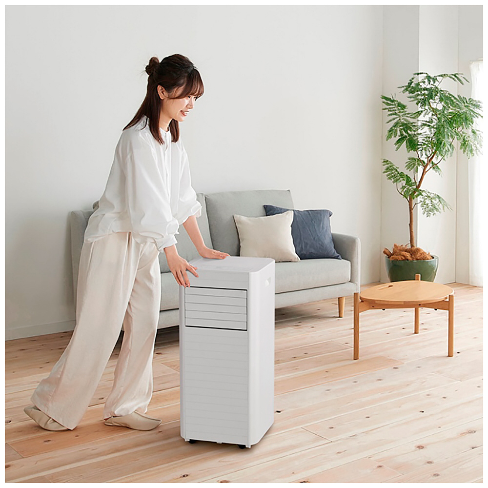 ポータブルクーラー 設置工事不要 IPK2805U ホワイト｜の通販は