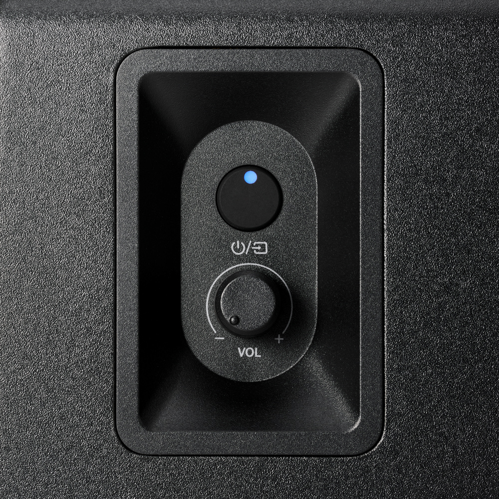 パワードブックシェルフスピーカー ブラック AT-SP3X ［Bluetooth対応