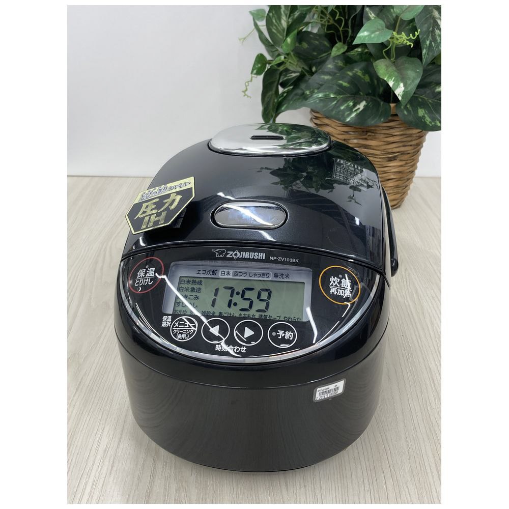圧力IH炊飯ジャー 極め炊き ブラック NP-ZV103BK-BA ［5.5合 /圧力IH