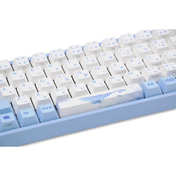 ゲーミングキーボード Sea Melody 桜軸 vm-ma73-wbpe7hj-sakura ［有線