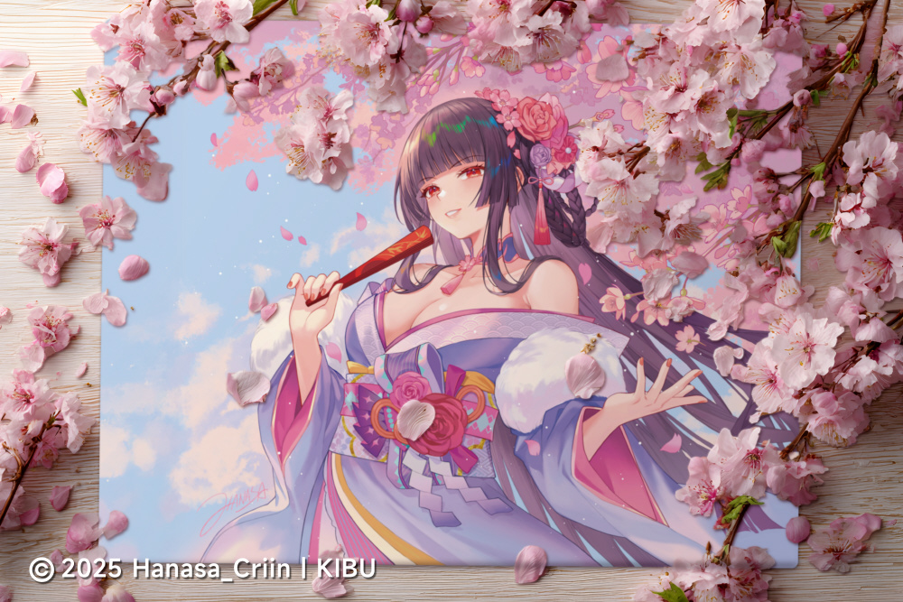 ゲーミングマウスパッド [490x430x3mm] KIBU Gear「Japan Limited