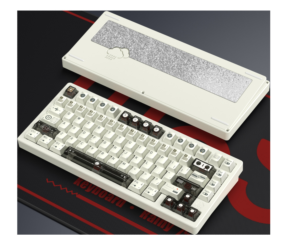 ゲーミングキーボード(ラピッドトリガー対応) Rainy 75 RT Pro(英語