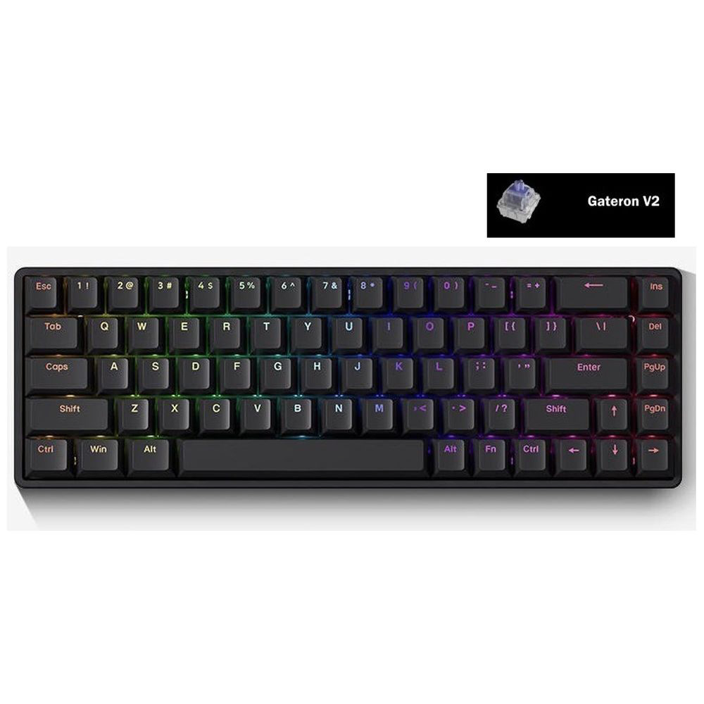 ゲーミングキーボード(ラピッドトリガー対応) ATK68 V2(G版・英語配列