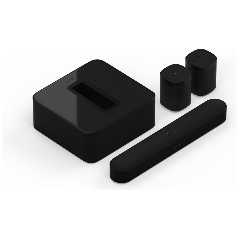 ワイヤレスサブウーファー Sonos Sub(Gen3) ブラック SUBG3JP1BLK ［Wi