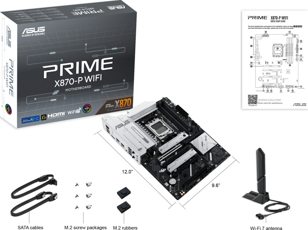 マザーボード(Socket AM5) PRIME X870-P WIFI-CSM ［ATX］｜の通販は