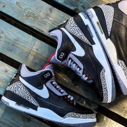 海外8月15日発売予定】ナイキ エアジョーダン 3 ティンカー ブラック